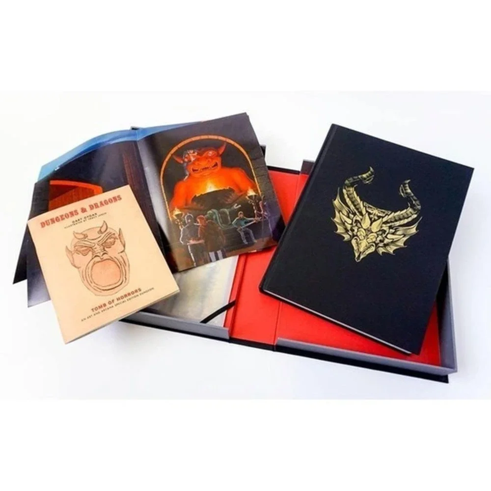 Dungeons & Dragons Art & Arcana‎ Special Edition Boxed Book Ephemera Set *Dings